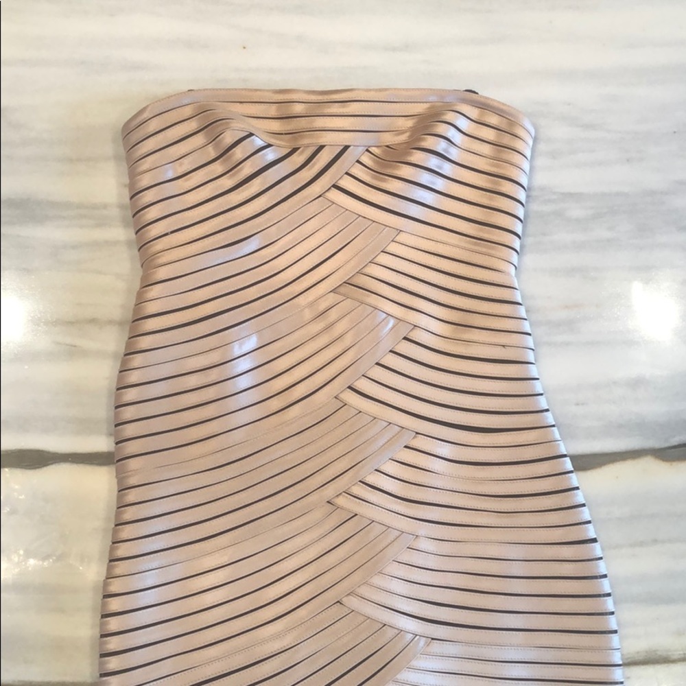 BCBG strapless dress